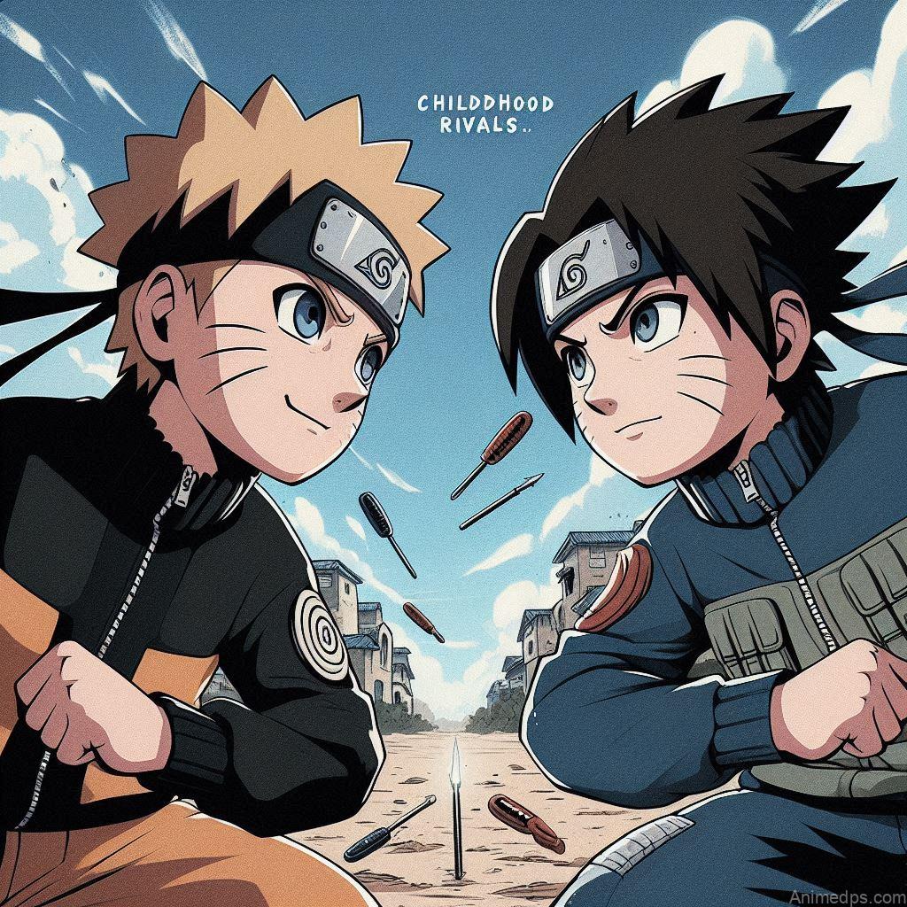 500+ Naruto and Sasuke Photos 14 Childhood Memories
Pose: A flashback scene of young Naruto and Sasuke training together.Background: The training grounds with scattered kunai.Expression: Determined and focused, showcasing their early bond.