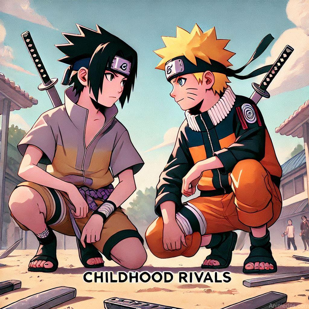 500+ Naruto and Sasuke Photos 15 Childhood Memories
Pose: A flashback scene of young Naruto and Sasuke training together.Background: The training grounds with scattered kunai.Expression: Determined and focused, showcasing their early bond.
