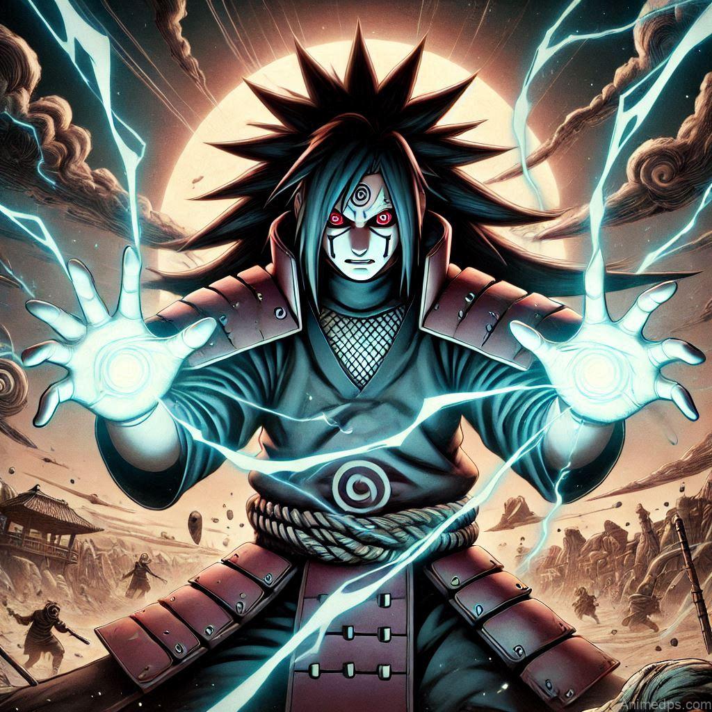930+ Best Naruto DP for WhatsApp | Anime Dp 874 Madara in the Rinnegan Form
Pose: Madara with his Rinnegan activated, surrounded by a powerful aura.Background: A chaotic battlefield with intense energy waves.Expression: Intense and dominating, showcasing his ultimate power