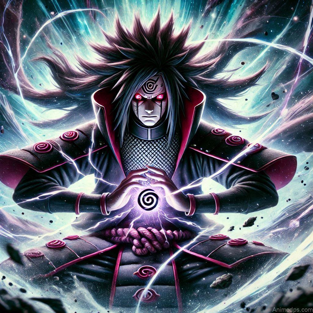 930+ Best Naruto DP for WhatsApp | Anime Dp 877 Madara in the Rinnegan Form
Pose: Madara with his Rinnegan activated, surrounded by a powerful aura.Background: A chaotic battlefield with intense energy waves.Expression: Intense and dominating, showcasing his ultimate power