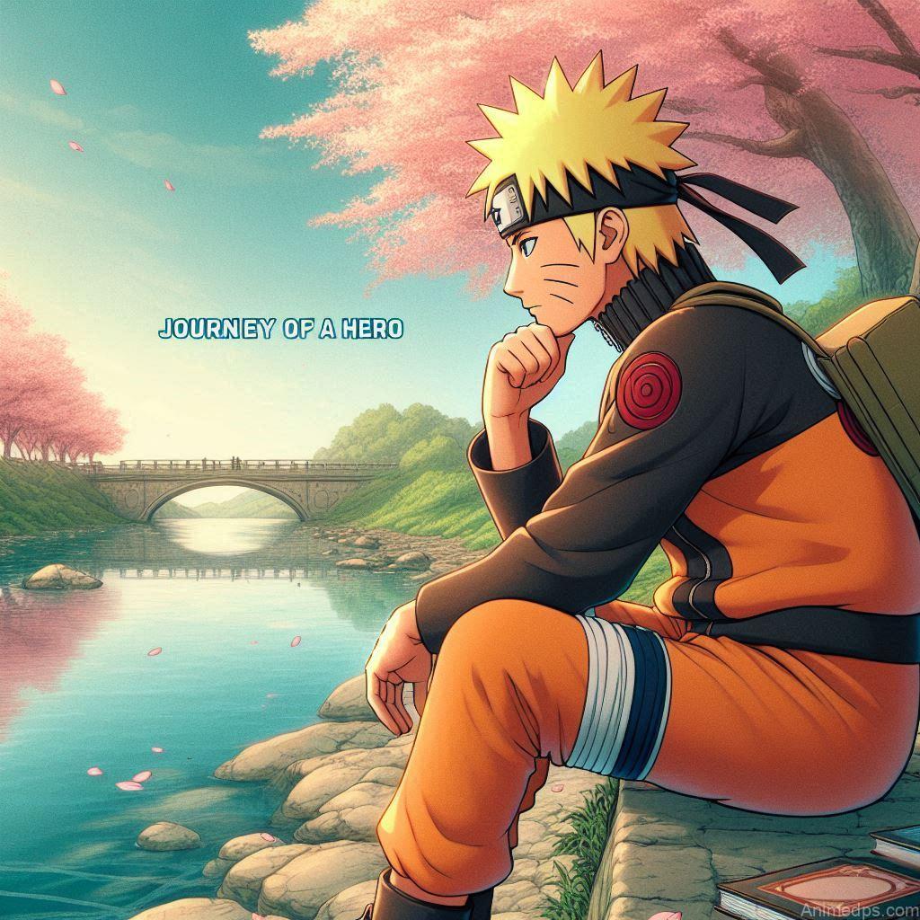 930+ Best Naruto DP for WhatsApp | Anime Dp 22 Naruto Reflecting
Pose: Naruto sits by a river, deep in thought, reflecting on his journey.Background: A tranquil riverside with cherry blossoms.Expression: Calm and introspective, showcasing his thoughtful side.