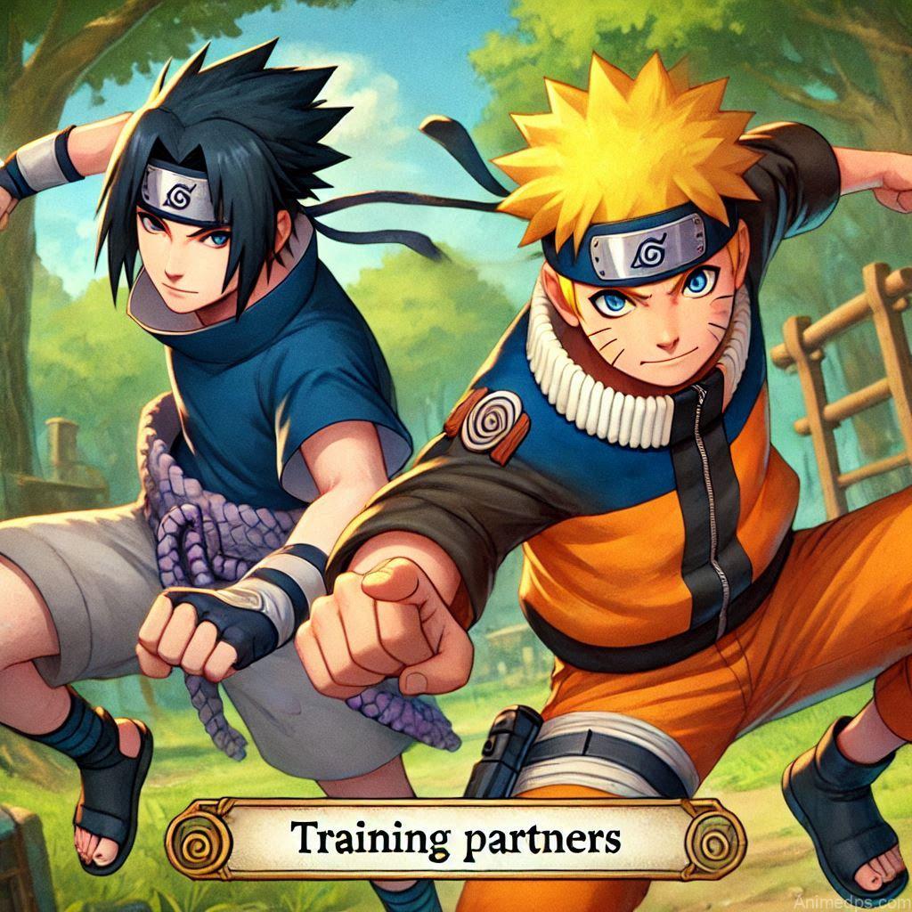 500+ Naruto and Sasuke Photos 38 Naruto and Sasuke Training
Pose: Naruto and Sasuke in a dynamic training scene, mid-action.Background: A lush forest with training equipment.Expression: Focused and energetic, showcasing their dedication.