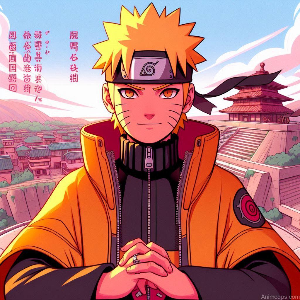 930+ Best Naruto DP for WhatsApp | Anime Dp 37 Naruto in Hokage Robes
Pose: Naruto stands proudly in his Hokage robes, looking over Konoha Village.Background: The Hokage Monument with the village below.Expression: Proud and confident, showcasing his achievement.