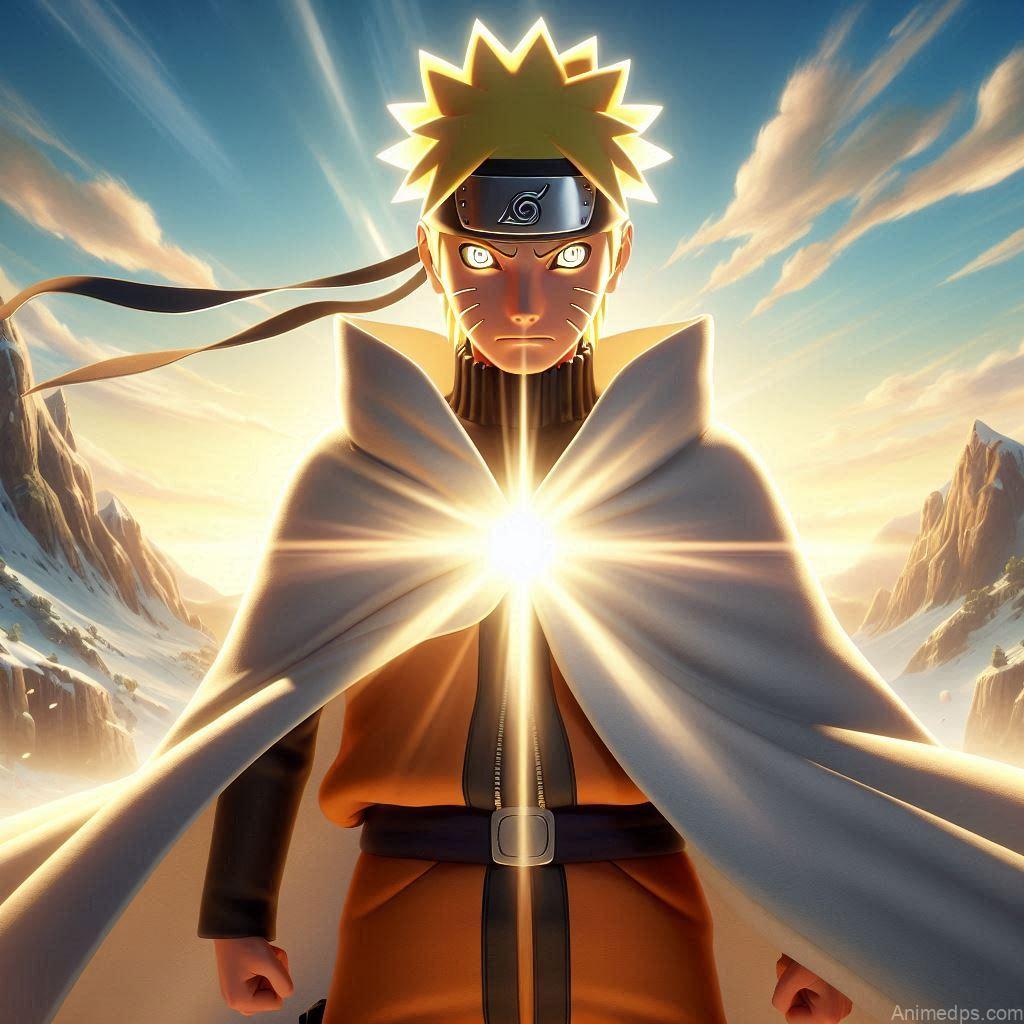 930+ Best Naruto DP for WhatsApp | Anime Dp 52 Naruto in Sage Mode
Pose: Naruto stands confidently in his Sage Mode, with glowing eyes and a billowing cloak.Background: A serene mountaintop with the sun rising.Expression: Determined and focused, showcasing his Sage powers.