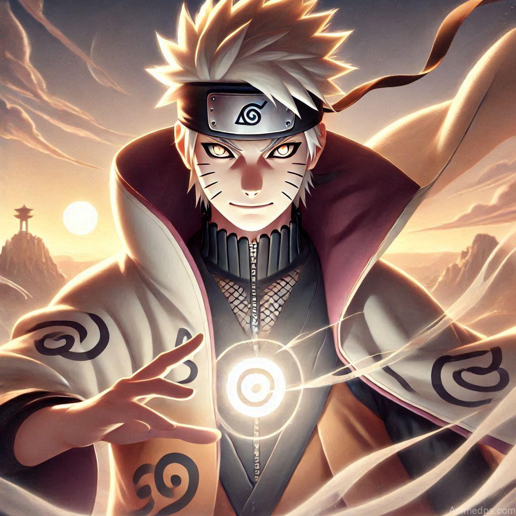 930+ Best Naruto DP for WhatsApp | Anime Dp 54 Naruto in Sage Mode
Pose: Naruto stands confidently in his Sage Mode, with glowing eyes and a billowing cloak.Background: A serene mountaintop with the sun rising.Expression: Determined and focused, showcasing his Sage powers.