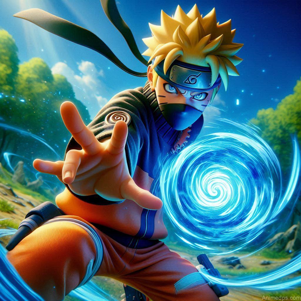 930+ Best Naruto DP for WhatsApp | Anime Dp 50 Naruto with Rasengan
Pose: Naruto performs his iconic Rasengan, with a swirling blue energy sphere in his hand.Background: A vibrant forest clearing.Expression: Fierce and intense, mid-attack.