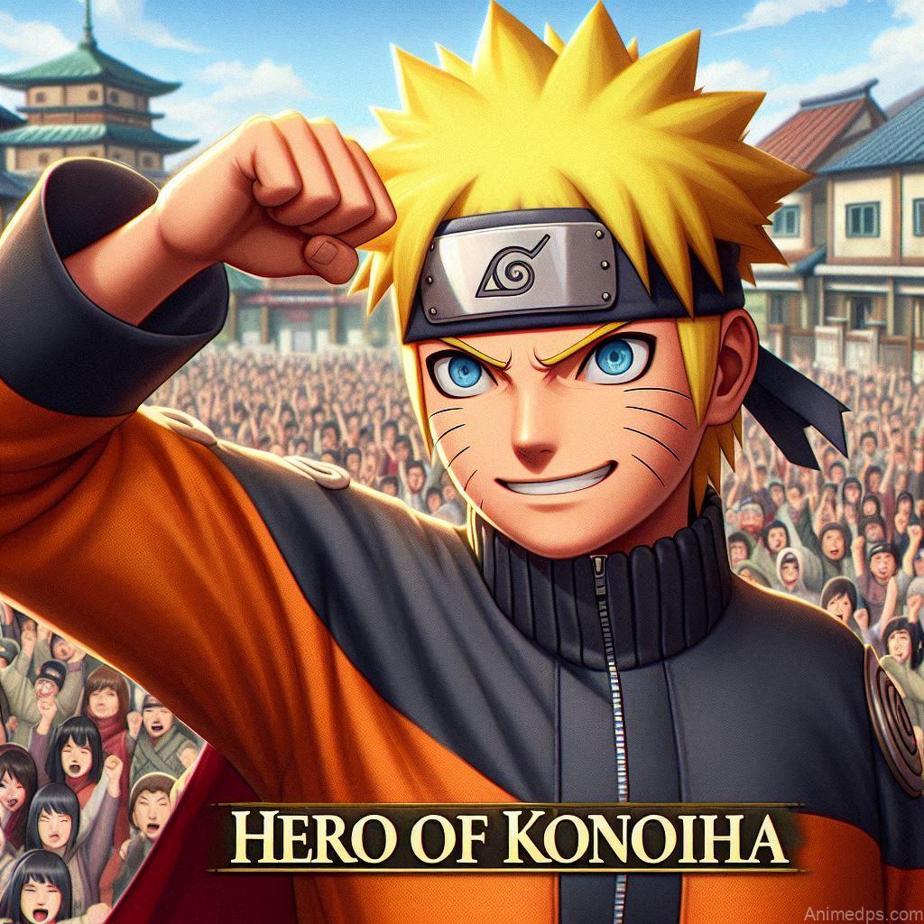 930+ Best Naruto DP for WhatsApp | Anime Dp 5 Naruto's Hero Moment
Pose: Naruto stands triumphantly, his arm raised in victory.Background: A cheering crowd in Konoha Village.Expression: Proud and victorious, showcasing his achievements.Text Overlay (optional): "Hero of Konoha"