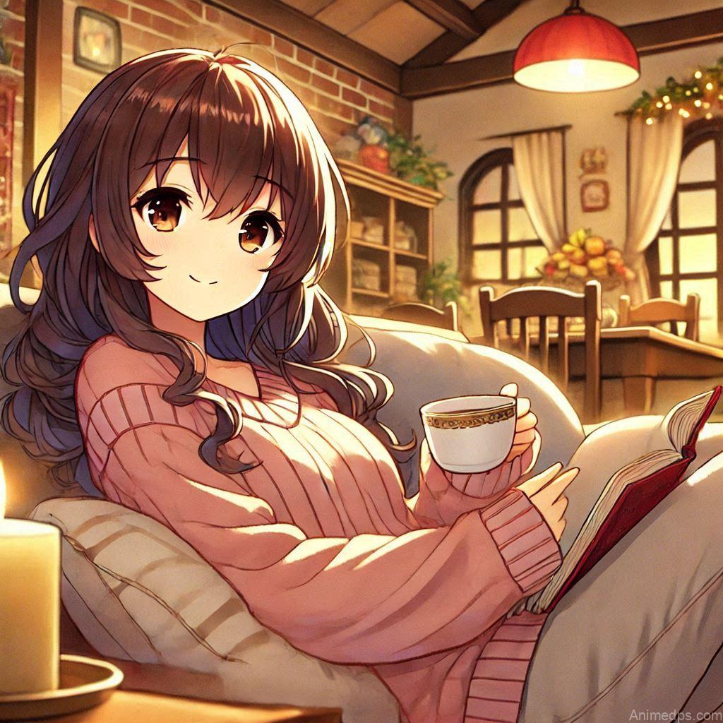 275+ Charming Girl Anime DP to Brighten Your Profile 5 Resting Anime girl dp