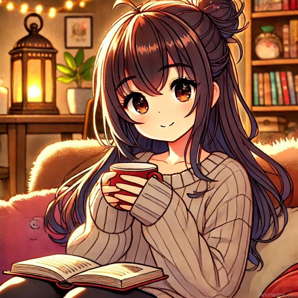 275+ Charming Girl Anime DP to Brighten Your Profile 6 Resting Anime girl dp