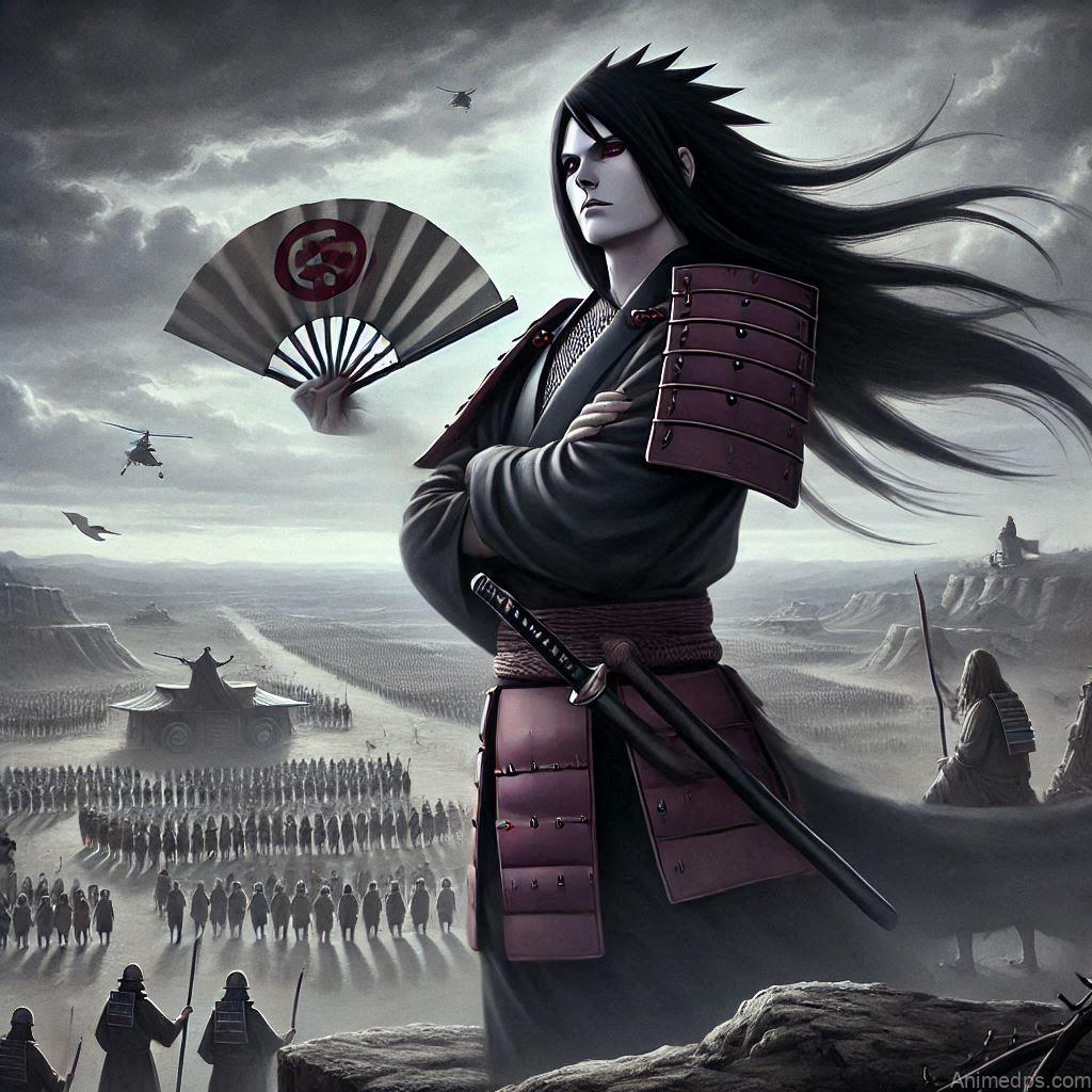 100+ Best Madara Uchiha Pics 26 Madara unleashing his Perfect Susanoo, towering over the Five Kage