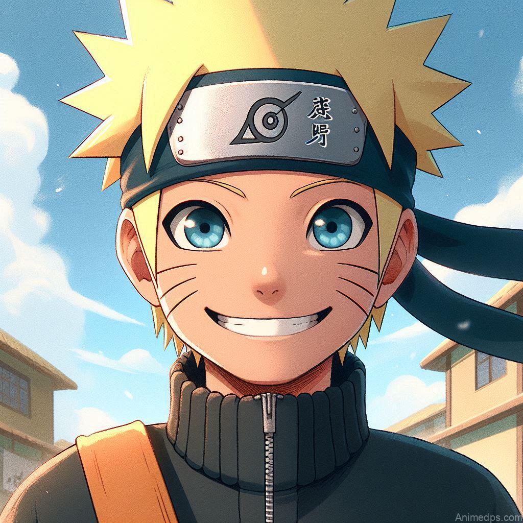 930+ Best Naruto DP for WhatsApp | Anime Dp 99 Young Naruto wearing his iconic ninja headband, with a wide smile. Young Naruto wearing his iconic ninja headband, with a wide smile. Background: A bright, sunny day in the village of Konoha. Expression: Cheerful and hopeful, capturing his early days of dreaming big.